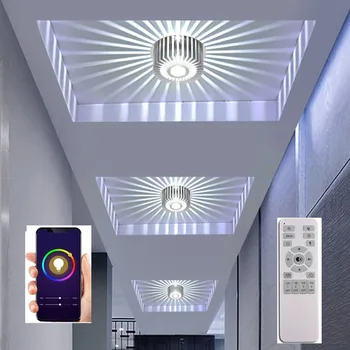 Modern LED Downlight CCT APP Smart Dimmable 6W 10W 14W Gallery Front Balcony lamp Porch corridor Changeable color Light Fixture 
Modern LED Downlight CCT APP Smart Dimmable 6W 10W 14W Gallery Front Balcony lamp Porch corridor Changeable color Light Fixture