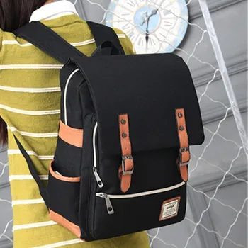 Women&Men Vintage Canvas Zipper Square Backpacks Minimalist Style Outdoor School Backpacks High Quality Leisure Travel Bag 2020
Women&Men Vintage Canvas Zipper Square Backpacks Minimalist Style Outdoor School Backpacks High Quality Leisure Travel Bag 2020
