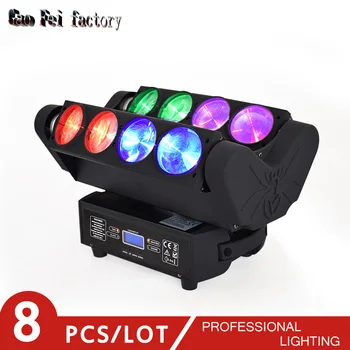 moving head light CREE 8 eyes RGBW 4in1 led spider beam light DMX512 stage lighting dj equipment
moving head light CREE 8 eyes RGBW 4in1 led spider beam light DMX512 stage lighting dj equipment