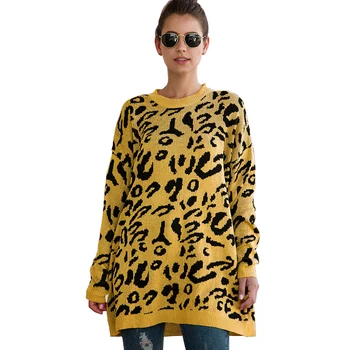 New Fashion Christmas Autumn Winter Explosions Leopard Knitted Pullover Loose Female Long Sleeve Sweater 3083
New Fashion Christmas Autumn Winter Explosions Leopard Knitted Pullover Loose Female Long Sleeve Sweater 3083