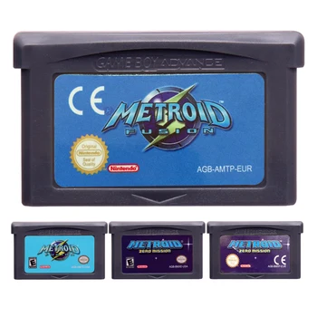 32 Bit Video Game Cartridge Console Card for Nintendo GBA MetroiD 4 Series English Language Version
32 Bit Video Game Cartridge Console Card for Nintendo GBA MetroiD 4 Series English Language Version