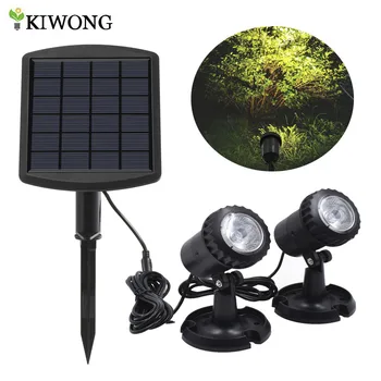 Solar Pond Spotlights LED Landscape Lighting 2 Lamps Adjustable Lighting Angle Solar Light For Garden Pool Pond Two Head 
Solar Pond Spotlights LED Landscape Lighting 2 Lamps Adjustable Lighting Angle Solar Light For Garden Pool Pond Two Head