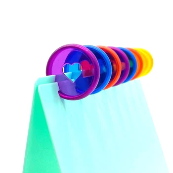 100pcs 28mm Heart-shaped Plastic Ring Buckle Mushroom Hole Loose-leaf Notepad Color Plastic Love Disc Peach Heart Button
100pcs 28mm Heart-shaped Plastic Ring Buckle Mushroom Hole Loose-leaf Notepad Color Plastic Love Disc Peach Heart Button