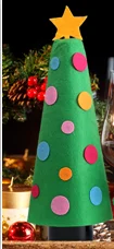 New Christmas Tree Shape Xmas Prop Bottle Cover Wine Christmas Party Decoration Dinner Craft Gift Set Hot
New Christmas Tree Shape Xmas Prop Bottle Cover Wine Christmas Party Decoration Dinner Craft Gift Set Hot