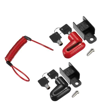 Electric Scooter Anti-theft Bicycle Disc Brakes Wheels Lock Spring Reminder Rope Wheels Disc Brakes Lock for Xiaomi Mijia M365
Electric Scooter Anti-theft Bicycle Disc Brakes Wheels Lock Spring Reminder Rope Wheels Disc Brakes Lock for Xiaomi Mijia M365