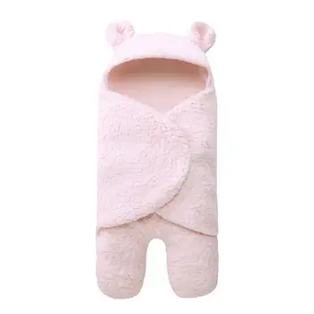 Baby Blanket Warm Cartoon Ear Toddler Envelope Sw Winter Winter Newborn Sw Package Sleeping Bag Bed Crib Quilt Baby Blanket pink
Baby Blanket Warm Cartoon Ear Toddler Envelope Sw Winter Winter Newborn Sw Package Sleeping Bag Bed Crib Quilt Baby Blanket pink