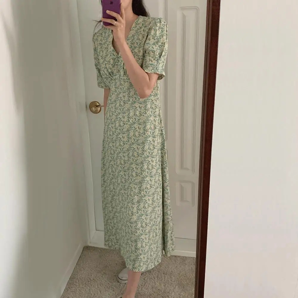 Vintage Summer Midi Floral Dress Women Elegant Wrap Dresses Short Sleeve Ladies V Neck A Line Casual Dress 2020 ka925
Vintage Summer Midi Floral Dress Women Elegant Wrap Dresses Short Sleeve Ladies V Neck A Line Casual Dress 2020 ka925