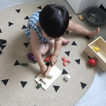 Knit Round Carpets For Living Room Computer Chair Area Rug Children Play Tent Floor Mat Cloakroom Rugs And Carpets Dropshiping 
Knit Round Carpets For Living Room Computer Chair Area Rug Children Play Tent Floor Mat Cloakroom Rugs And Carpets Dropshiping