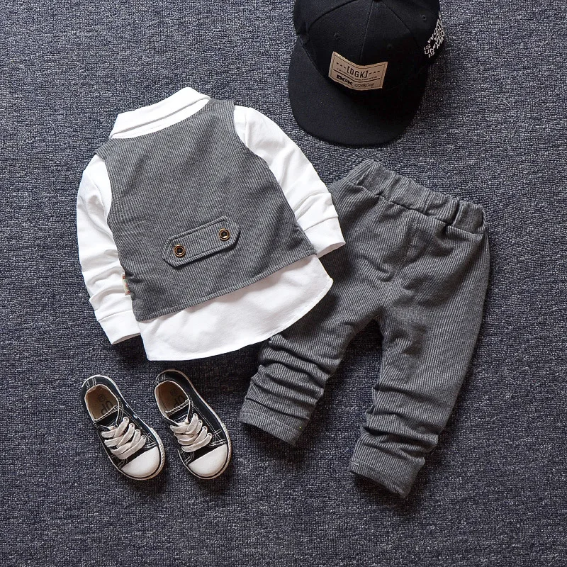 Baby Spring And Autumn Set BOY'S Handsome Three-piece Set Kids Clothes for Babies CHILDREN'S Garment Children Korean-style Fashi
Baby Spring And Autumn Set BOY'S Handsome Three-piece Set Kids Clothes for Babies CHILDREN'S Garment Children Korean-style Fashi