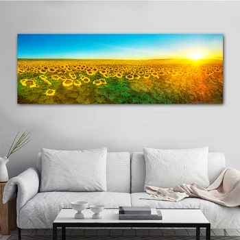 Canvas Painting HD Sunflower Nordic Sunrise Landscape on Posters and Wall Art Pictures Living Room for Prints Cuadros Home Decor 
Canvas Painting HD Sunflower Nordic Sunrise Landscape on Posters and Wall Art Pictures Living Room for Prints Cuadros Home Decor