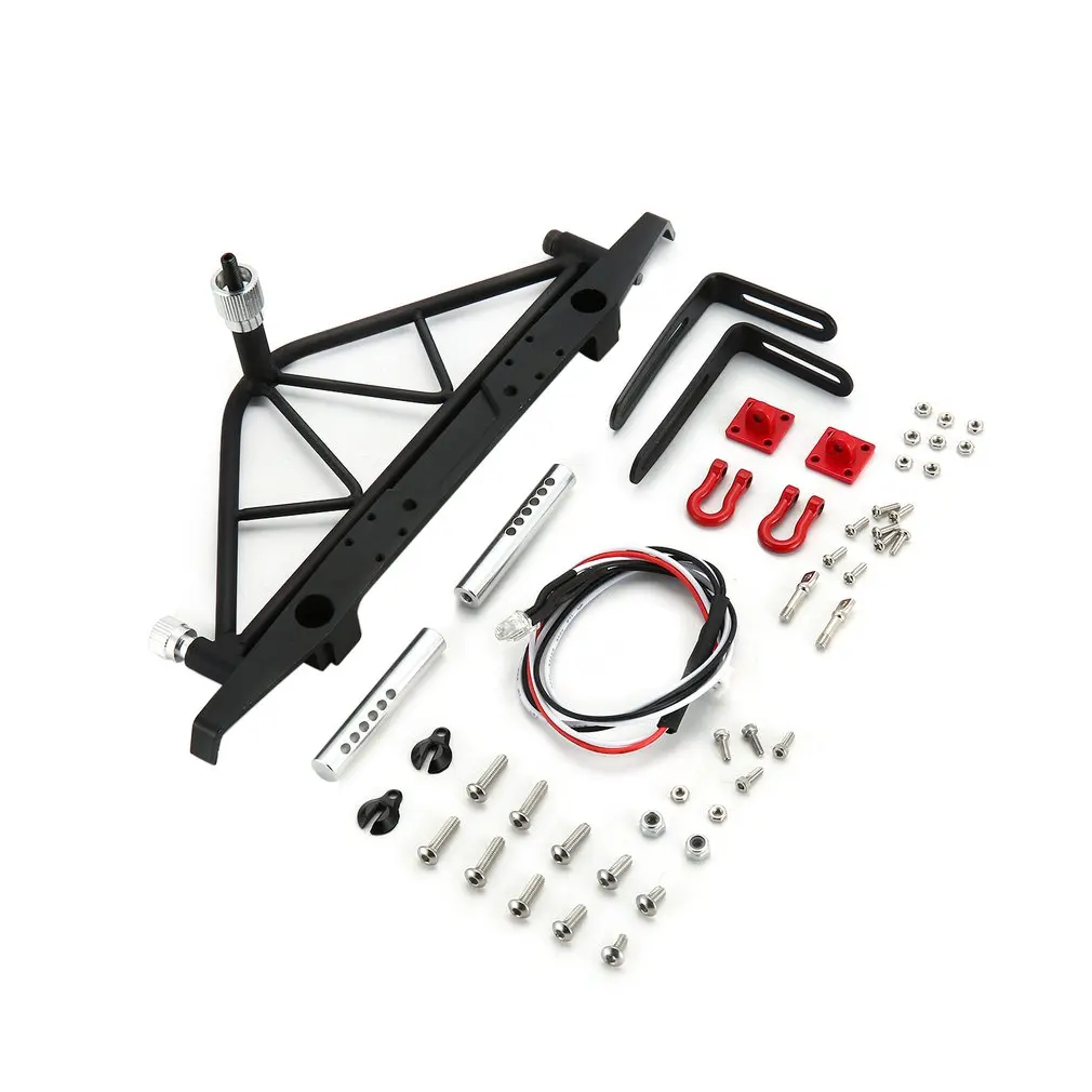 1/10 Buggy Bumpers Vehicle Mould Fittings Triangular Mesh Bumpers With LED Light For RC Crawler Car D90 Axial SCX10
1/10 Buggy Bumpers Vehicle Mould Fittings Triangular Mesh Bumpers With LED Light For RC Crawler Car D90 Axial SCX10