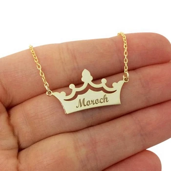 Personalized Crown Engraved Name Letter Pendant Necklaces For Women Stainless Steel Chain Custom Jewelry Birthday Gift BFF
Personalized Crown Engraved Name Letter Pendant Necklaces For Women Stainless Steel Chain Custom Jewelry Birthday Gift BFF