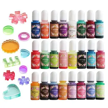 24 Colors Epoxy Resin Pigment Liquid Resin Colorant Pigment Resin Colorant Dye Resin Jewelry Making Art Crafts Tools
24 Colors Epoxy Resin Pigment Liquid Resin Colorant Pigment Resin Colorant Dye Resin Jewelry Making Art Crafts Tools