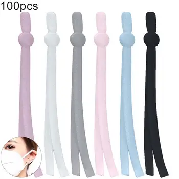 100Pcs 5mm High Elasticity Face Cover Ear Hanging Elastic Rope Flat Buckle Band Adjustable Antislip Earloop
100Pcs 5mm High Elasticity Face Cover Ear Hanging Elastic Rope Flat Buckle Band Adjustable Antislip Earloop