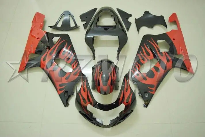 New ABS Motorcycle Fairings kit Fit For Suzuki GSX-R600 GSX-R750 K1 2001 2002 2003 01 02 03 Body set Red Flame
New ABS Motorcycle Fairings kit Fit For Suzuki GSX-R600 GSX-R750 K1 2001 2002 2003 01 02 03 Body set Red Flame