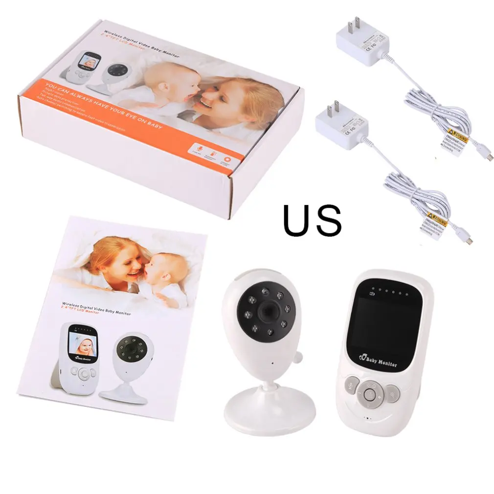 Baby Monitor SP880 Night Vision Security Camera Wireless Intercom 2.4 Inch Audio Video Camera Temperature Detection
Baby Monitor SP880 Night Vision Security Camera Wireless Intercom 2.4 Inch Audio Video Camera Temperature Detection