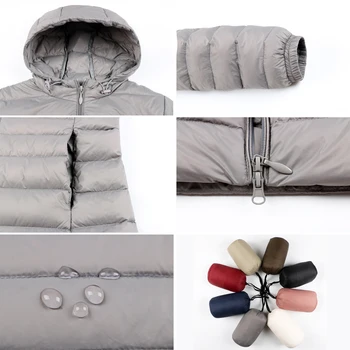 2019 Spring Matte Ultra Light Down Women Long Jacket Soft Warm Windbreaker Duck Down Coat Gray 
2019 Spring Matte Ultra Light Down Women Long Jacket Soft Warm Windbreaker Duck Down Coat Gray