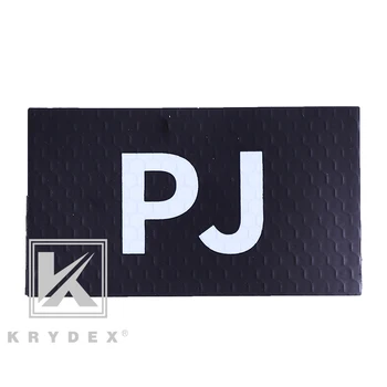 KRYDEX PJ Letters IR Duty Identifier Tab Morale Patch Tactical Accessory Badge Hook & Loop Emblem For Military Paintball Airsoft
KRYDEX PJ Letters IR Duty Identifier Tab Morale Patch Tactical Accessory Badge Hook & Loop Emblem For Military Paintball Airsoft