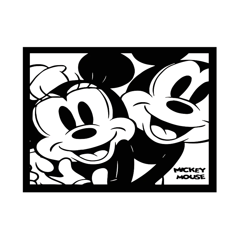 Disney Mickey Minnie Mouse Kids Playmat Washable Rug Mat for Boys Girls Living Room Modern Printing Geometric Floor Carpet