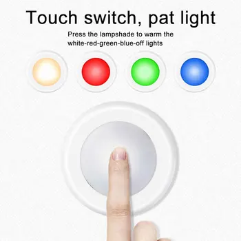 6pcs 16 Colors RGB Wireless Hotel Color Changing Closet Home Kitchen Battery Operated Under Cabinet Light Led Nightlight
6pcs 16 Colors RGB Wireless Hotel Color Changing Closet Home Kitchen Battery Operated Under Cabinet Light Led Nightlight