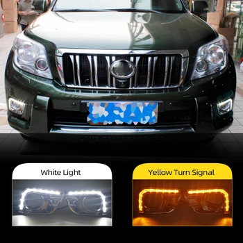 Car Flashing 1Pair Car LED DRL Daytime Running Light for Toyota Prado FJ150 LC150 Land Cruiser 2010 2011 2012 2013 yellow signal
Car Flashing 1Pair Car LED DRL Daytime Running Light for Toyota Prado FJ150 LC150 Land Cruiser 2010 2011 2012 2013 yellow signal