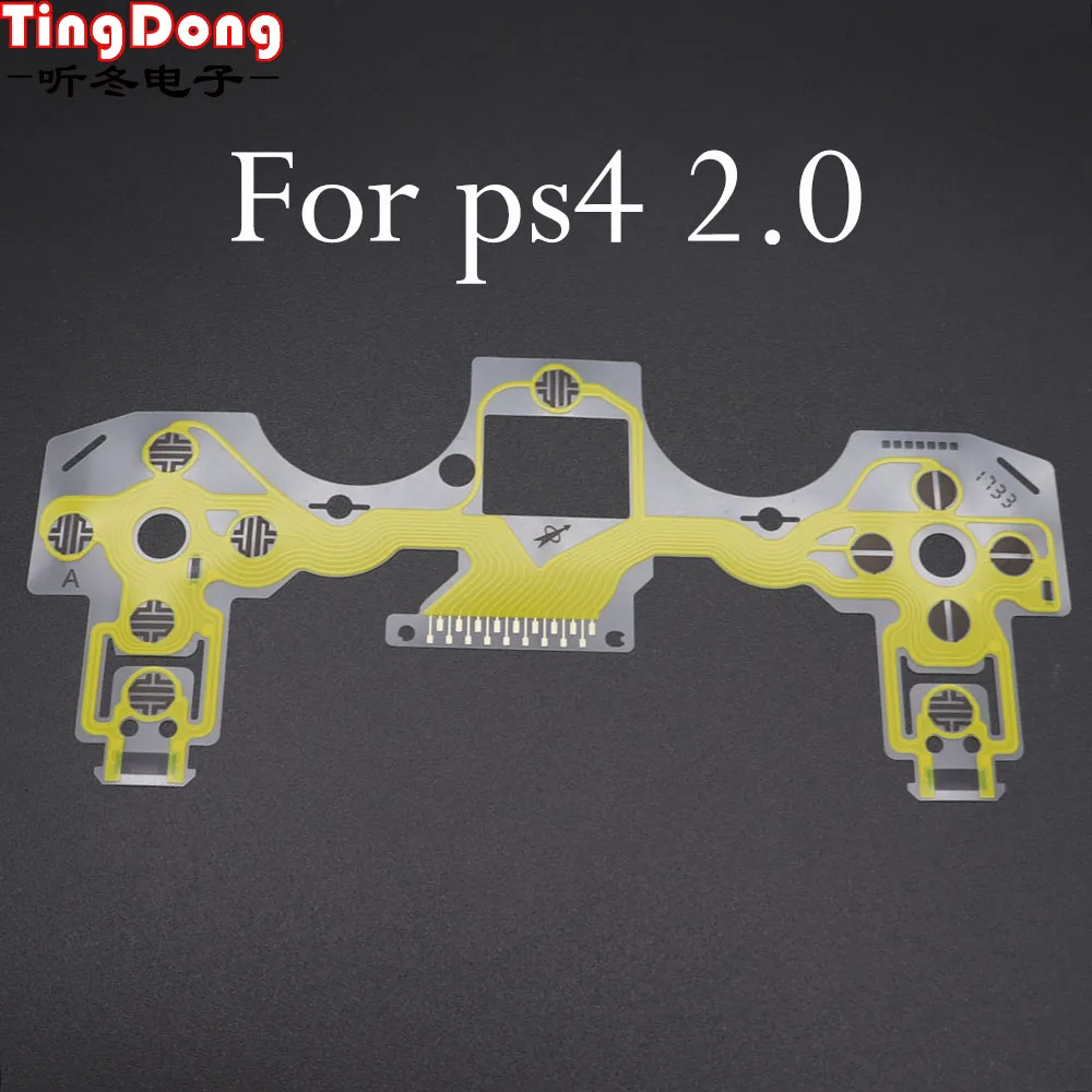 For Sony Playstation 4 PS4 old Version ControllerFor PS4 Version 2.0 Yellow Keypad Replacement Part Conductive Film
For Sony Playstation 4 PS4 old Version ControllerFor PS4 Version 2.0 Yellow Keypad Replacement Part Conductive Film