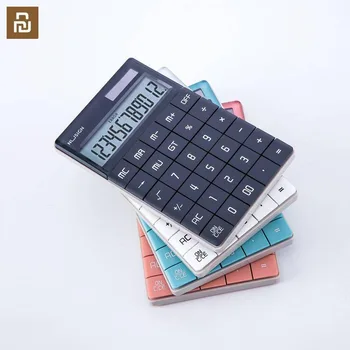 Youpin 4 Colors Nusign Calculator 12-bit Dual Power Flat Panel Button ABS Computer For Arithmetic Office Smart Home
Youpin 4 Colors Nusign Calculator 12-bit Dual Power Flat Panel Button ABS Computer For Arithmetic Office Smart Home