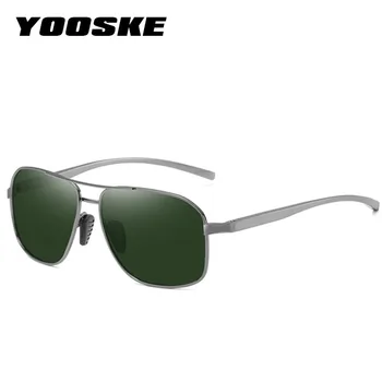YOOSKE Vintage Men Sunglasses Polarized Brand Metal Square Aluminum Sun Glasses Coating Lens Driving Eyewear For Men 
YOOSKE Vintage Men Sunglasses Polarized Brand Metal Square Aluminum Sun Glasses Coating Lens Driving Eyewear For Men