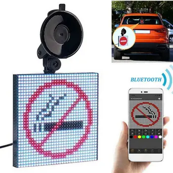 12V/24VCar LED Display Screen App control bluetooth Expression Picture DIY Scrolling LED Sign Full Color Car Rear Window Monitor
12V/24VCar LED Display Screen App control bluetooth Expression Picture DIY Scrolling LED Sign Full Color Car Rear Window Monitor