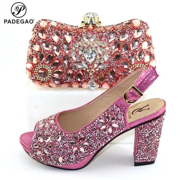 Pink Color Italian Design Italian Shoes and Bag Set Slingback Comfortable Heels African Matching Shoes and Bag For Party
Pink Color Italian Design Italian Shoes and Bag Set Slingback Comfortable Heels African Matching Shoes and Bag For Party