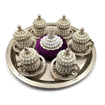 Set of 6 Swarovski Turkish Coffee Cups Set Arabic Coffee Set Handmade Tea Cups Set Set in Espresso Copper Coffee set
Set of 6 Swarovski Turkish Coffee Cups Set Arabic Coffee Set Handmade Tea Cups Set Set in Espresso Copper Coffee set