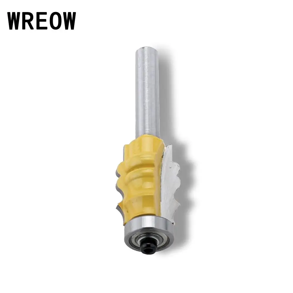 1PC 8mm Shank Elegant Picture Frame Molding Router Bit door knife Trimming Wood Milling Cutter Tenon Cutter for Woodworking Tool
1PC 8mm Shank Elegant Picture Frame Molding Router Bit door knife Trimming Wood Milling Cutter Tenon Cutter for Woodworking Tool