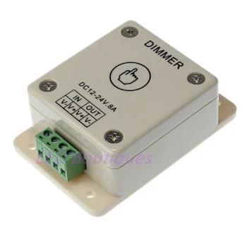 Free Shipping 8A wireless remote dimmer LED Light Touch Dimmer Brightness Adjustable Control dimmer DC12v-24v
Free Shipping 8A wireless remote dimmer LED Light Touch Dimmer Brightness Adjustable Control dimmer DC12v-24v