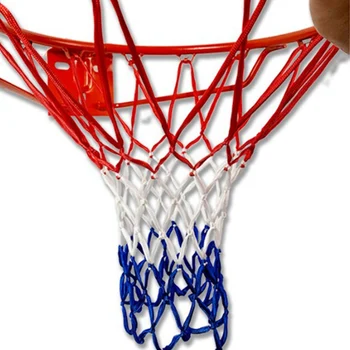 Three Color Standard Universal Nylon Basketball Net Thread Sports Basketball Hoop Mesh Outdoor Sport Basketball Net
Three Color Standard Universal Nylon Basketball Net Thread Sports Basketball Hoop Mesh Outdoor Sport Basketball Net