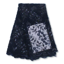 PGC African Lace Fabric 2021 High Quality Sequines French Mesh Lace Fabric With Beads For Wedding Party Dress Sewing YA4635B-3
PGC African Lace Fabric 2021 High Quality Sequines French Mesh Lace Fabric With Beads For Wedding Party Dress Sewing YA4635B-3