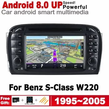For Mercedes Benz S-Class W220 1995~2005 NTG HD DSP Android 8.0 up Car DVD GPS Navi Map multimedia player radio WiFi System
For Mercedes Benz S-Class W220 1995~2005 NTG HD DSP Android 8.0 up Car DVD GPS Navi Map multimedia player radio WiFi System
