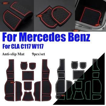 For Mercedes Benz CLA C117 W117 9pcs/set Anti-slip Car Door Gate Groove Mat Slot Mat Rubber Car Accessory Red/white/luminous
For Mercedes Benz CLA C117 W117 9pcs/set Anti-slip Car Door Gate Groove Mat Slot Mat Rubber Car Accessory Red/white/luminous