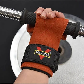 1Pair Fitness Leather Palm Support Anti-slip Durable Hand Grips Pad Wrist Protector Wrap Strap Gloves Gym Training Accessorie 
1Pair Fitness Leather Palm Support Anti-slip Durable Hand Grips Pad Wrist Protector Wrap Strap Gloves Gym Training Accessorie