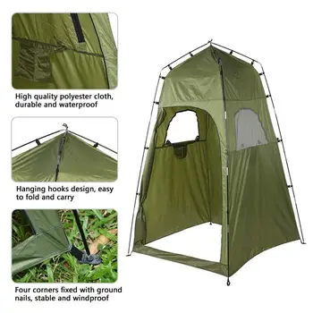 2020 NEW Portable Privacy Tent Quick Set Up Camping Shower Bath Tent Changing Fitting Room For Outdoors Hiking Camping
2020 NEW Portable Privacy Tent Quick Set Up Camping Shower Bath Tent Changing Fitting Room For Outdoors Hiking Camping