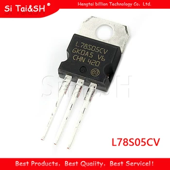10pcs/lot L78S05CV 78S05 three-terminal voltage regulator circuit 5V 2A high current TO-220 new original
10pcs/lot L78S05CV 78S05 three-terminal voltage regulator circuit 5V 2A high current TO-220 new original