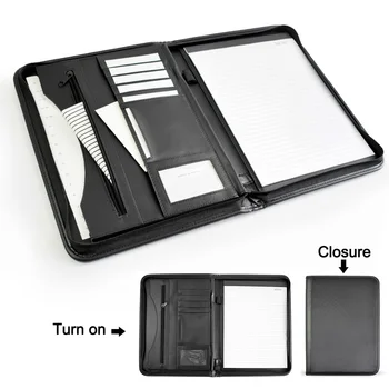 Home A4 File Folder Zipper Closure Bank Clerk Documents Bag Handheld Accounting Storage Durable Large Capacity School PU Leather
Home A4 File Folder Zipper Closure Bank Clerk Documents Bag Handheld Accounting Storage Durable Large Capacity School PU Leather