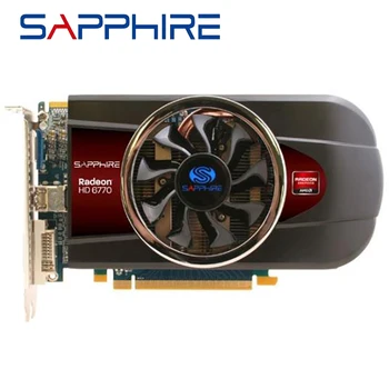 Used Original SAPPHIRE Radeon HD6770 1GB GDDR5 Graphics Cards GPU HD 6770 Video Cards Computer For AMD 128 Bit Not Mining