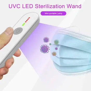 USB Handheld UVC Sterilization Stick Disinfection Rod Personal Care Traveling Sterilizer UV Sanitizer Light lamp Cold Cathode
USB Handheld UVC Sterilization Stick Disinfection Rod Personal Care Traveling Sterilizer UV Sanitizer Light lamp Cold Cathode