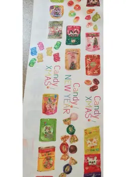 Candy Xmas Washi Tapes Bullet Journal Masking Tape Adhesive Tape DIY Scrapbooking Washi Stickers
Candy Xmas Washi Tapes Bullet Journal Masking Tape Adhesive Tape DIY Scrapbooking Washi Stickers