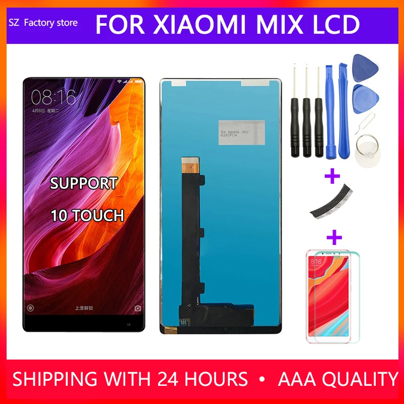 6.4 Inch Screen Replacement For Xiaomi Mi Mix LCD Display & Touch Screen Digitizer Frame Assembly Set For Mi Mix Pro 18k Version
6.4 Inch Screen Replacement For Xiaomi Mi Mix LCD Display & Touch Screen Digitizer Frame Assembly Set For Mi Mix Pro 18k Version