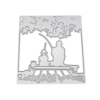 Fishing Metal Cutting Dies Stencil DIY Scrapbooking Album Stamp Paper Card Embossing Craft Decor
Fishing Metal Cutting Dies Stencil DIY Scrapbooking Album Stamp Paper Card Embossing Craft Decor