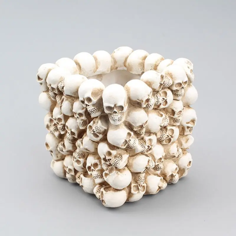 Skull Ornament Skeleton Stationery Pen Holder Home Office Desktop Pencil Organizer Makeup Tools Storage Halloween Decor
Skull Ornament Skeleton Stationery Pen Holder Home Office Desktop Pencil Organizer Makeup Tools Storage Halloween Decor