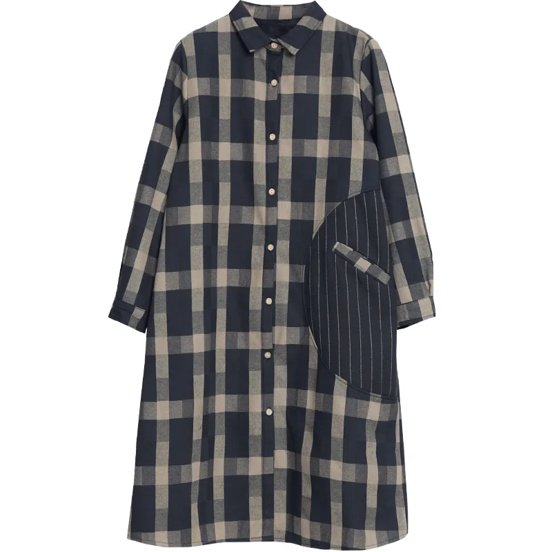 2019 Spring And Summer New Style Korean-style Loose And Plus-sized Fashion Fat Mm Cotton Linen Slimming Shirt WOMEN'S Dress 
2019 Spring And Summer New Style Korean-style Loose And Plus-sized Fashion Fat Mm Cotton Linen Slimming Shirt WOMEN'S Dress