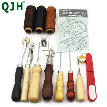 Leather Stitching Tools Set Sewing Adjustable Stitching Needles Awl 150D Waxed Thread for DIY Handmade Craft Supplies Accessorie
Leather Stitching Tools Set Sewing Adjustable Stitching Needles Awl 150D Waxed Thread for DIY Handmade Craft Supplies Accessorie