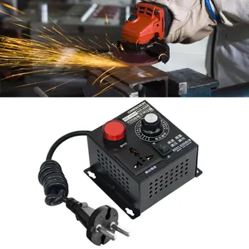 SCR Electronic Voltage Regulator AC 220V 4000W Temperature Motor Fan Speed Controller Dimmer Adjustable Electric Tool
SCR Electronic Voltage Regulator AC 220V 4000W Temperature Motor Fan Speed Controller Dimmer Adjustable Electric Tool